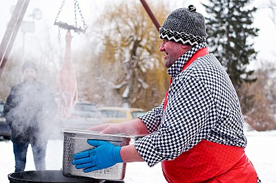 Pravá česká zabijačka v Břevnovském klášteře