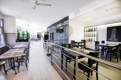 Ristorante Fabiano si užívá nový interiér