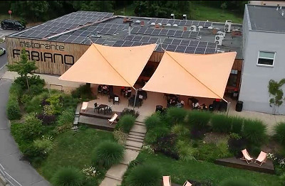 Fotovoltaická elektrárna na budově sídla IN Cateringu