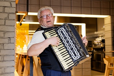 Harmonika v Sou100 Žižkov